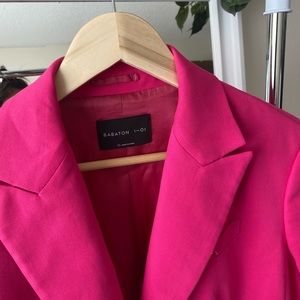 Babaton 01 Hot pink Blazer in XS
